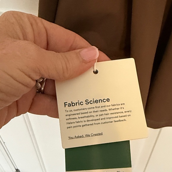 Halara Softlyzero Plush Brown Strappy Athletic Dress - Picture 4 of 7